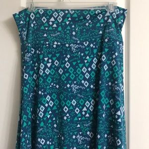 Brand new LulaRoe Azure Skirt